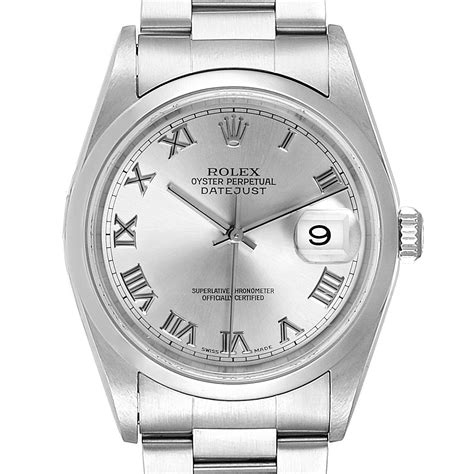 rolex datejust romeinse cijfers|Rolex Datejust 36 16200 .